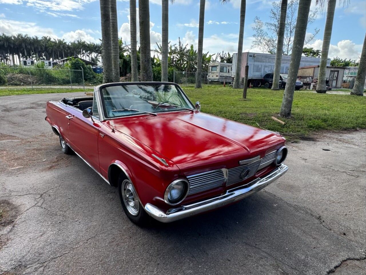 1965 Plymouth Valiant Signet Convertible V8 Fresh Paint | Hemmings