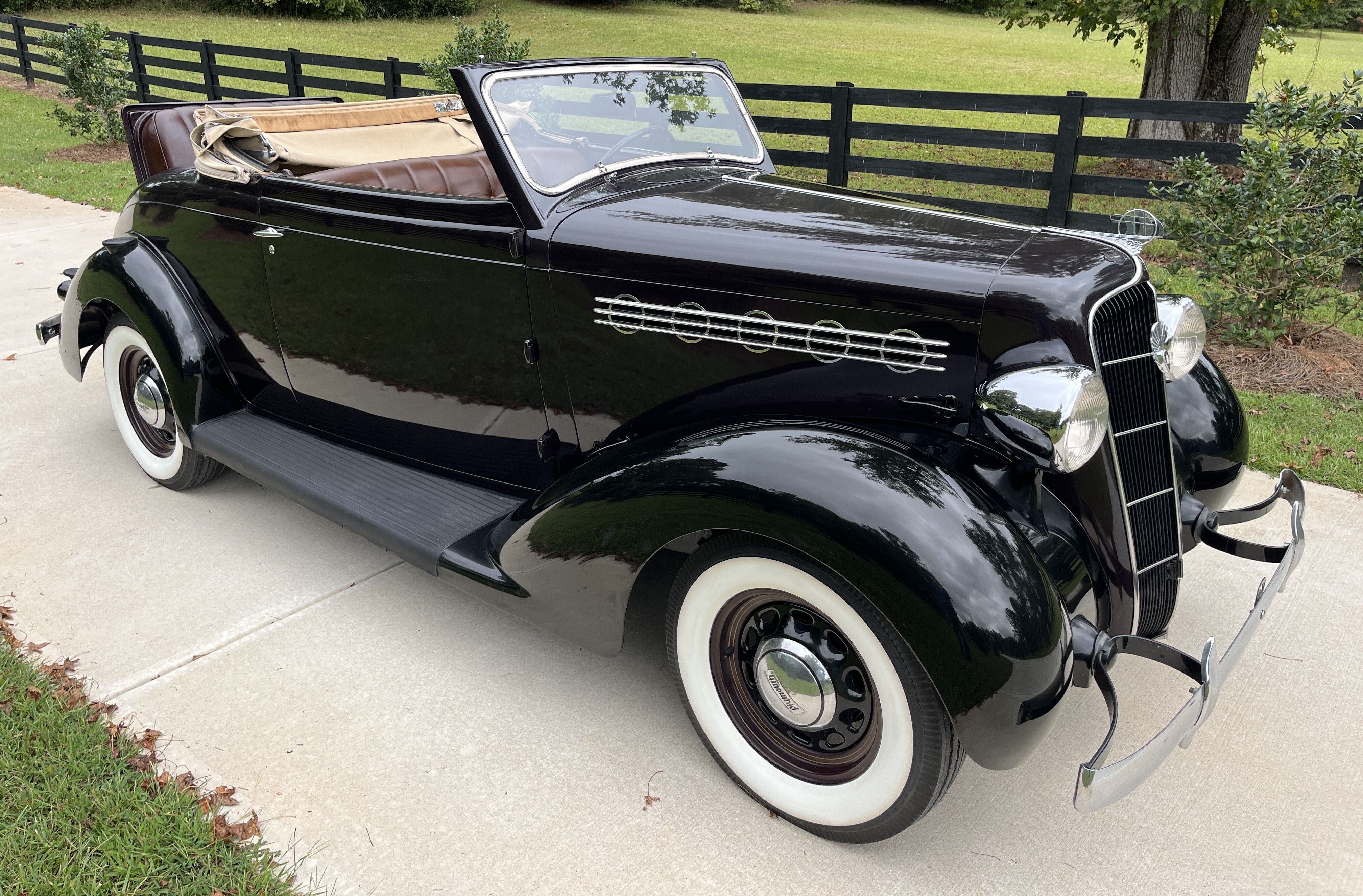 Previously Restored 1935 Plymouth PJ Deluxe Convertible Coupe