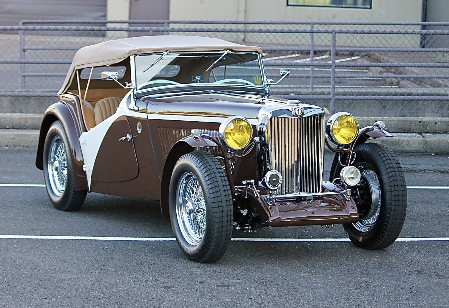Restored and Upgraded 1948 MG TC Convertible